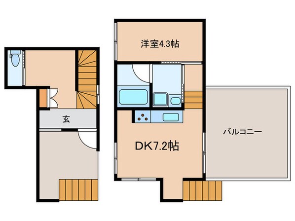 plaNECT薬王寺の物件間取画像